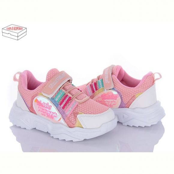 Кроссовки Tom Winds S01(08) beyaz-pembe-sari Кроссовки Tom Winds S01(08) beyaz-pembe-sari