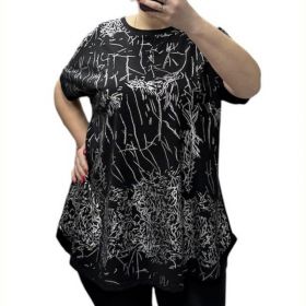 Футболка Elena&Vika 25010 black Футболка Elena&Vika 25010 black