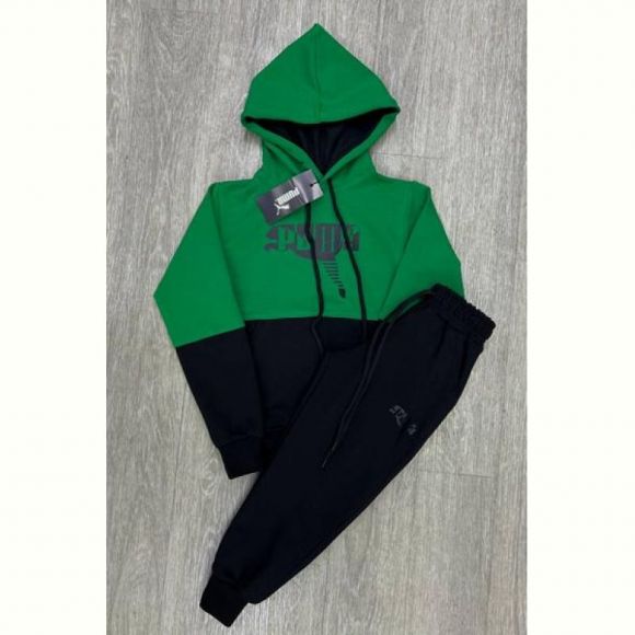 Костюм спорт MirWear kids MR598-254-1 green