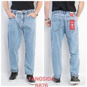 Джинсы God Baron 8876 l.blue