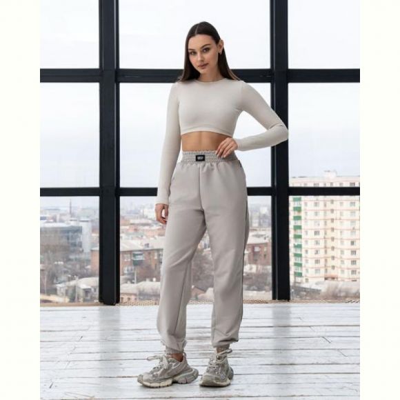 Штаны спорт AZNA Б314 beige