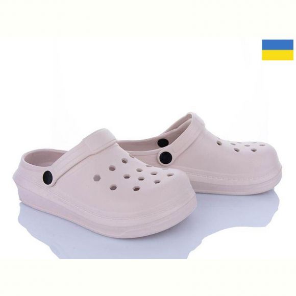 Кроксы Golden Lion 312 бежевий Кроксы Golden Lion 312 бежевий