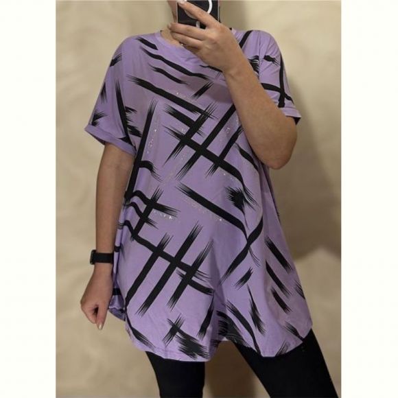 Футболка LeVisha 25008 lilac Футболка LeVisha 25008 lilac