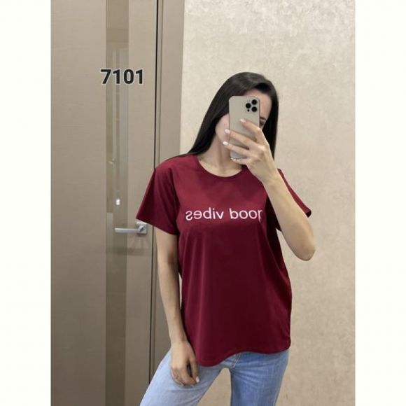 Футболка FSN 7101 wine Футболка FSN 7101 wine