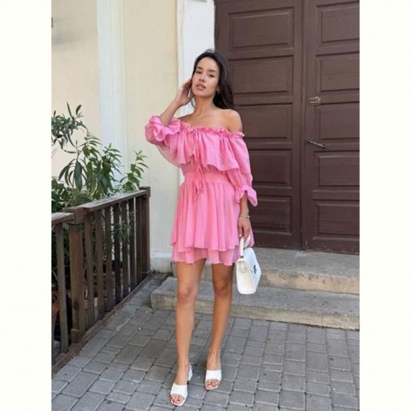 Платье Arina 3114 pink Платье Arina 3114 pink