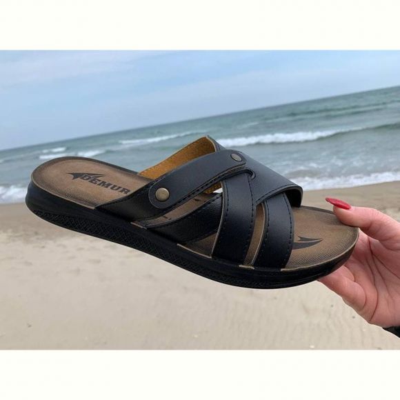 Шлепанцы Malibu 6117 black