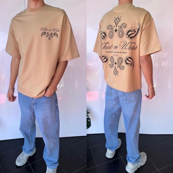 Футболка i8denim 2006 beige Футболка i8denim 2006 beige
