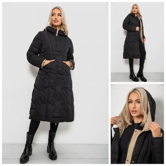 Куртка Seven Group 24115 black-beige Куртка Seven Group 24115 black-beige