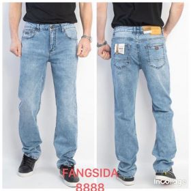 Джинсы God Baron 8888 l.blue