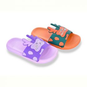 Шлепанцы Super Gear 02-758 orange-lilac mix Шлепанцы Super Gear 02-758 orange-lilac mix