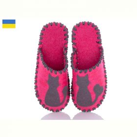 Тапочки Vends 276W малиновий