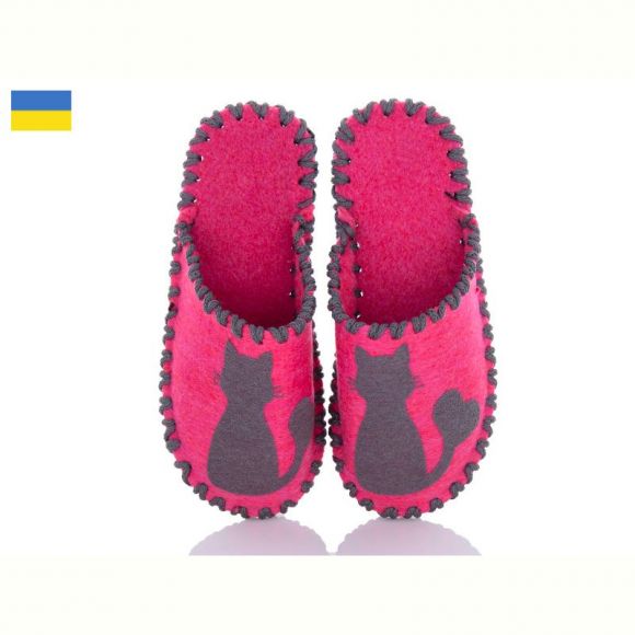Тапочки Vends 276W малиновий