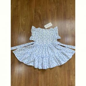 Платье RSV 195-1 white-l.blue