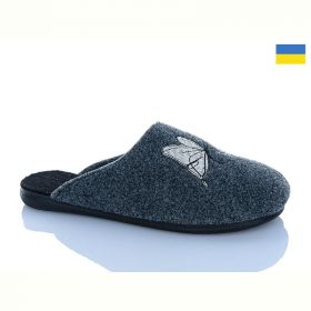 Тапочки Klerotex Капці метелик сірий