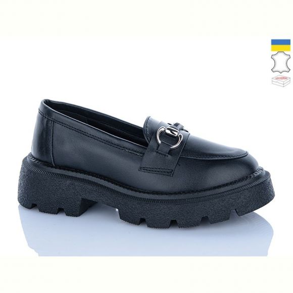 Туфли Garti 425 чорний шк.