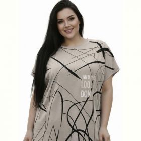 Футболка Elena&Vika 26009 l.beige Футболка Elena&Vika 26009 l.beige