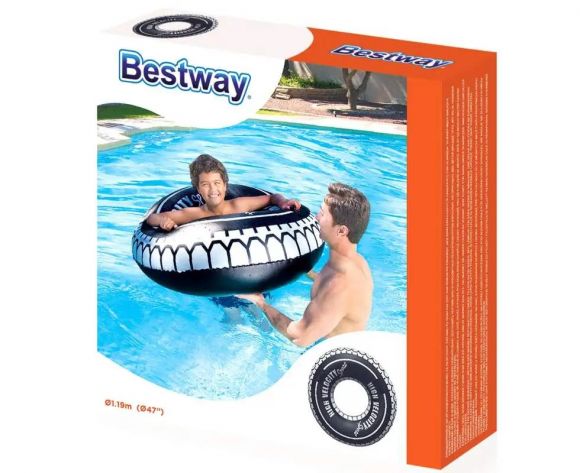 36102 Надувне коло Bestway «Шина», 119 см