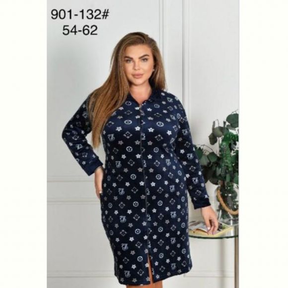 Халат Romeo life RL901-132 navy