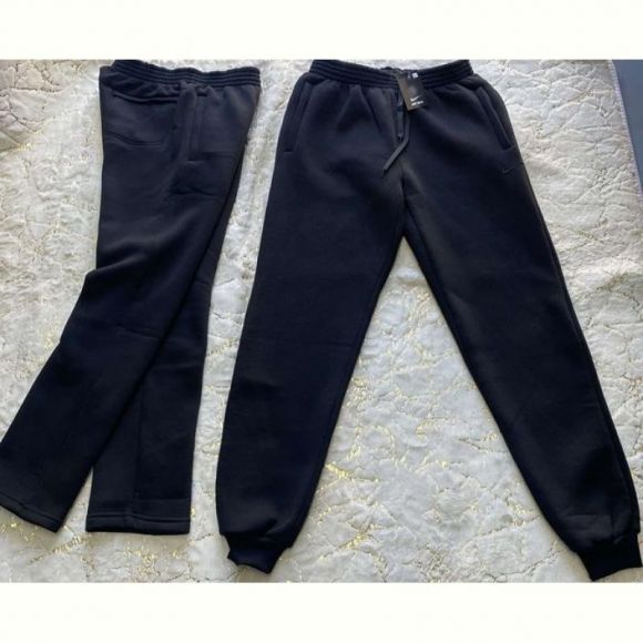 Штаны спорт LeHung 176 black манжет