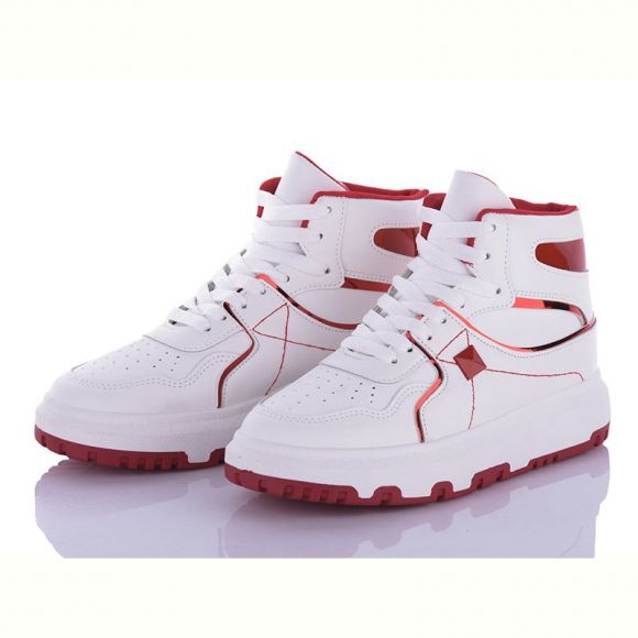 Ботинки Панда BK72 white-red Ботинки Панда BK72 white-red