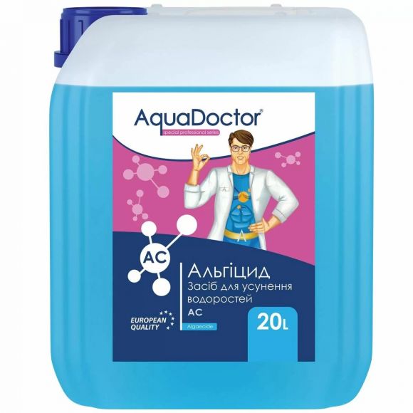 Хімія для басейну AquaDoctor АС альгіцид 20л 017452