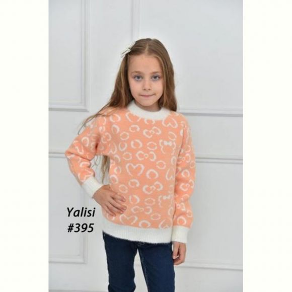 Свитер Yalisi 395 orange Свитер Yalisi 395 orange
