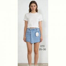 Юбка-шорты NewJeans 073 l.blue Юбка-шорты NewJeans 073 l.blue