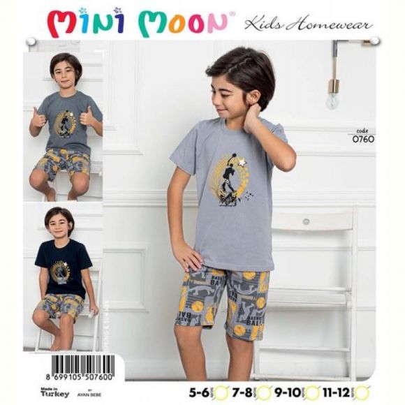 Пижама Disneyopt kids DS344-0760 black (5-12)