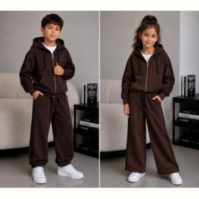 Костюм спорт OV Livora 233-1 brown (140-152) Костюм спорт OV Livora 233-1 brown (140-152)