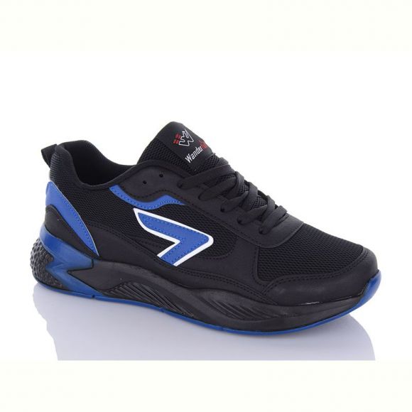 Кроссовки Wanderfull 4217 black-blue (40-45)
