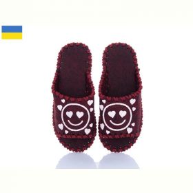 Тапочки Vends 263W бордовий