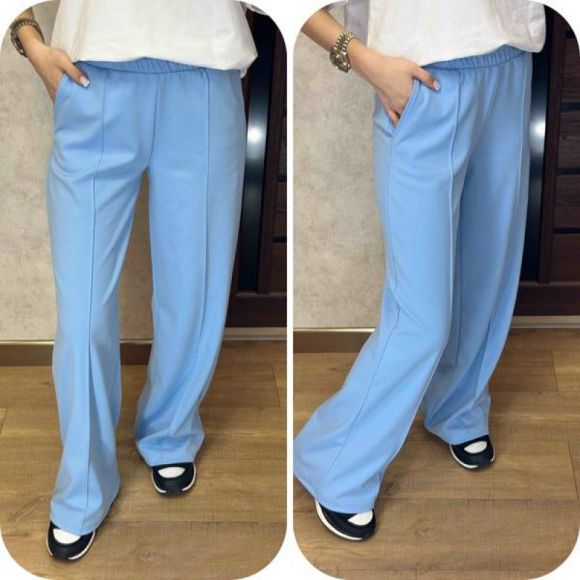 Штаны спорт Valentina 244 l.blue