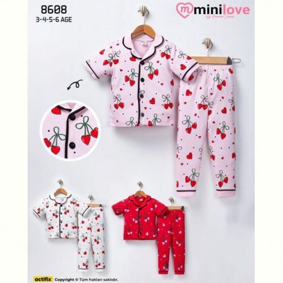 Пижама Meloria 8608 red