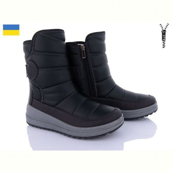 Дутики Львов База Paolla 463-6113 чорний Дутики Львов База Paolla 463-6113 чорний