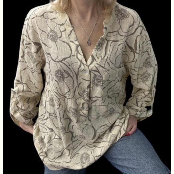 Блузка LeVisha 26022 l.beige Блузка LeVisha 26022 l.beige