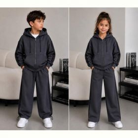 Костюм спорт OV Livora 233-1 d.grey (140-152) Костюм спорт OV Livora 233-1 d.grey (140-152)
