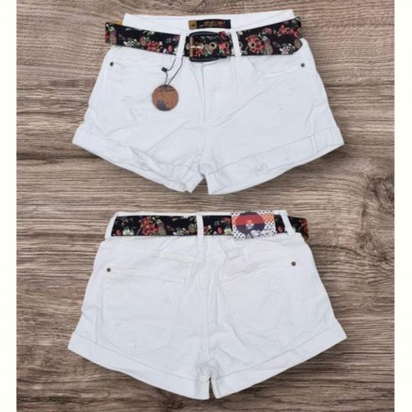Шорты Maxim Jeans 6640 white