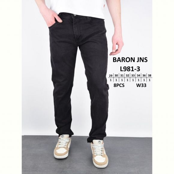 Джинсы God Baron L981-3 black