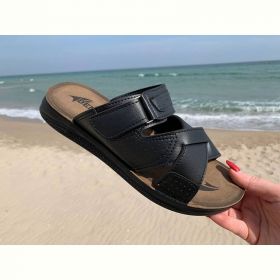 Шлепанцы Malibu MKB6118 black-brown Шлепанцы Malibu MKB6118 black-brown