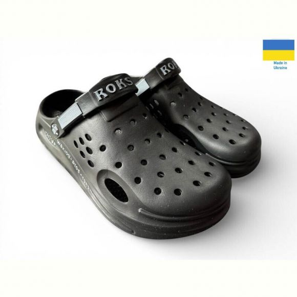 Кроксы Roksol 516-010 чорний