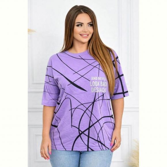 Футболка Elena&Vika 26009 lilac