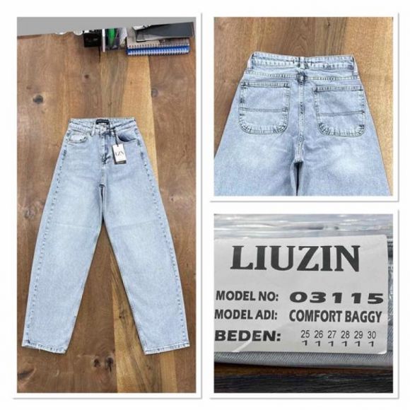 Джинсы Maxim Jeans 03115 l.blue