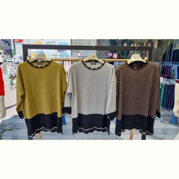 Свитер Julia JL1009 yellow