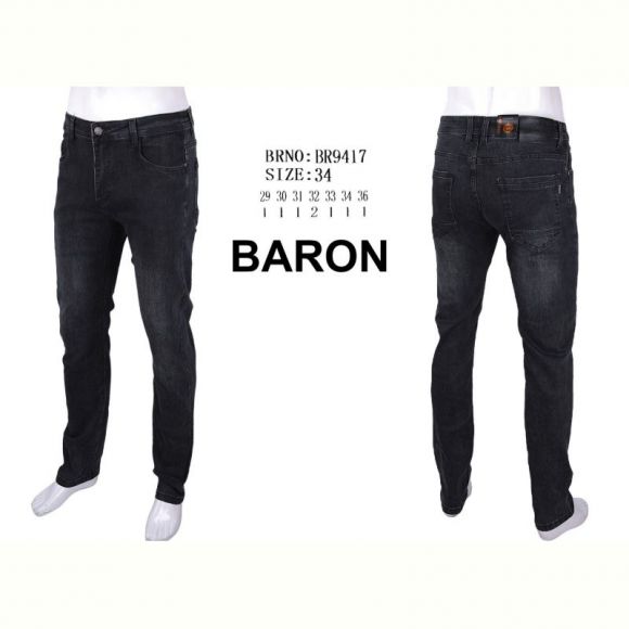 Джинсы God Baron 9417-1 black Джинсы God Baron 9417-1 black