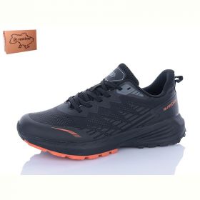 Кроссовки Restime EMB25500 black-orange Кроссовки Restime EMB25500 black-orange