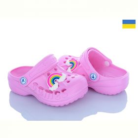 Кроксы Vitaliya Vitaliya крокси рожевий (22-33) Кроксы Vitaliya Vitaliya крокси рожевий (22-33)