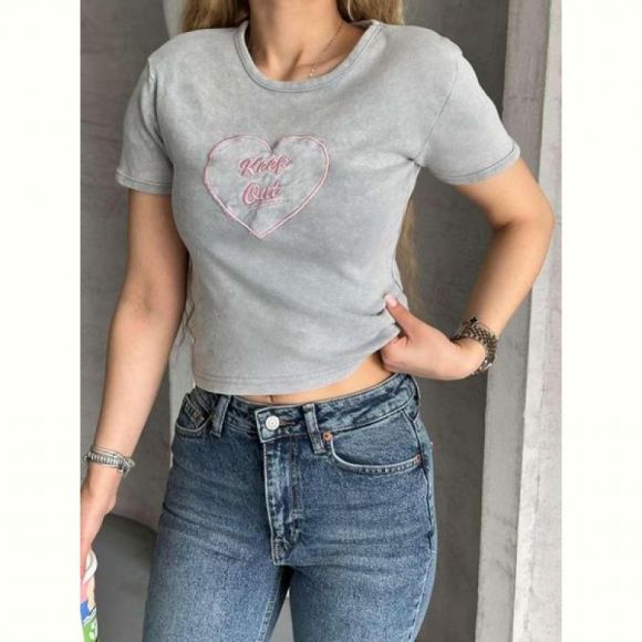 Футболка New Season F016 l.grey