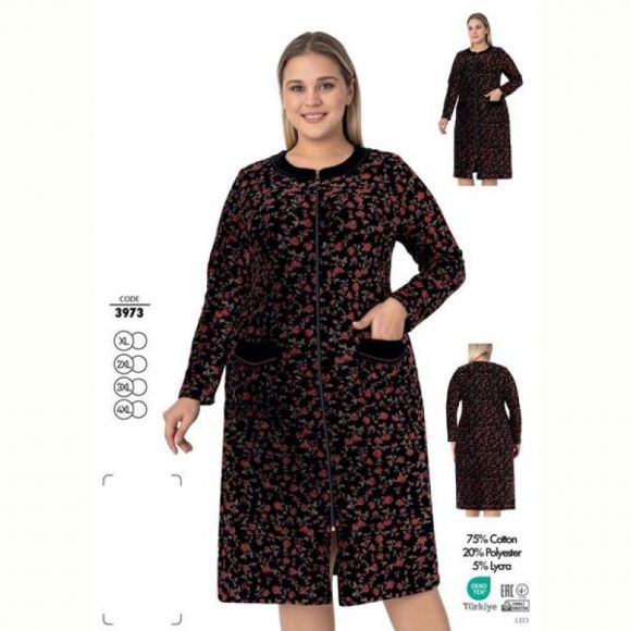 Халат Cotpark 3973 black