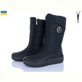 Сапоги Lvovbaza Paolla N274 чорний Сапоги Lvovbaza Paolla N274 чорний