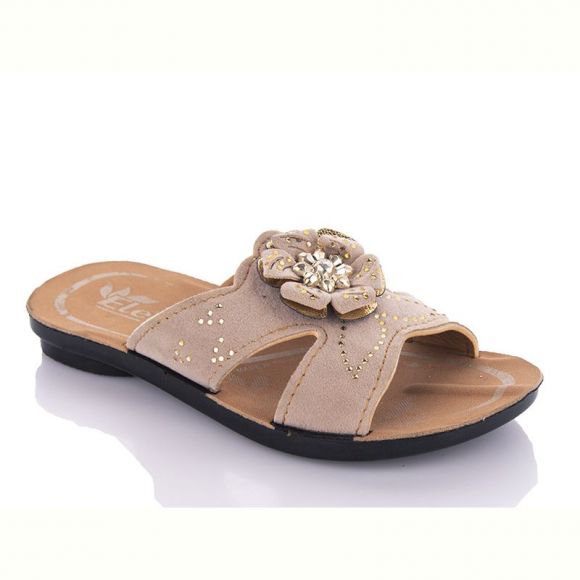 Шлепанцы Malibu Elena 2 beige (25-29) Шлепанцы Malibu Elena 2 beige (25-29)